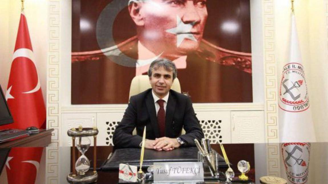 Milli Eğitim Müdürümüzün 19 Mayıs Atatürk'ü Anma, Gençlik ve Spor Bayramı Mesajı