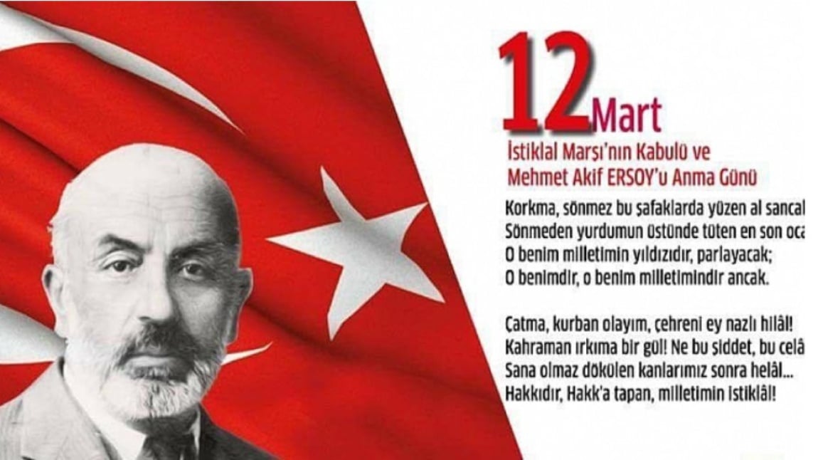 12 MART İSTİKLAL MARŞI'NIN KABULÜ